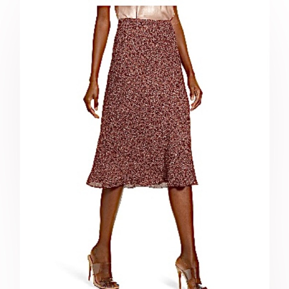 Floral Midi Skirt